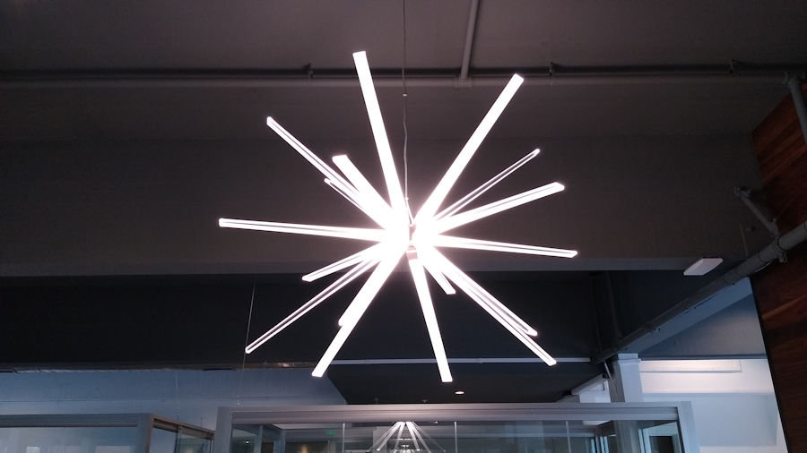 starlike light fixture